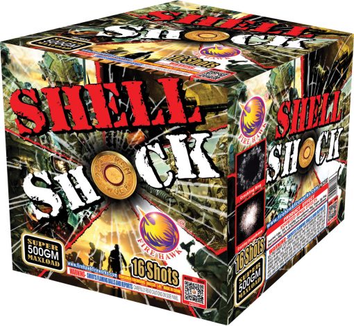 16 Shot Shell Shock Showalter Fireworks