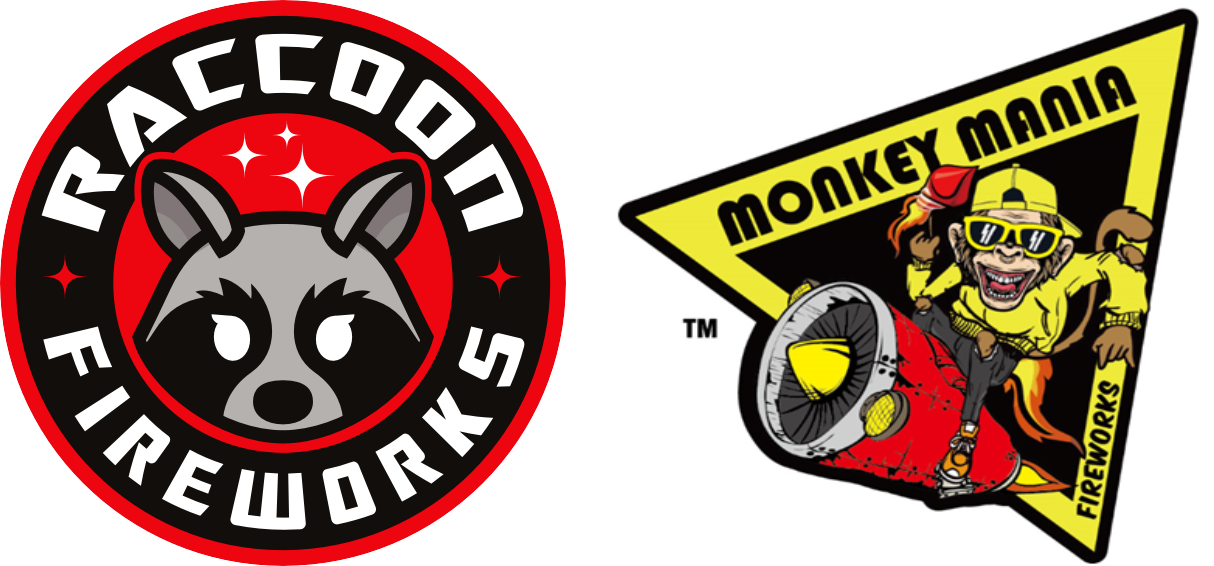 Raccoon & Monkey Mania Fireworks