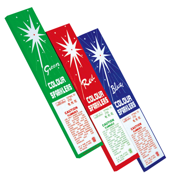 #10 Color Bamboo Sparklers