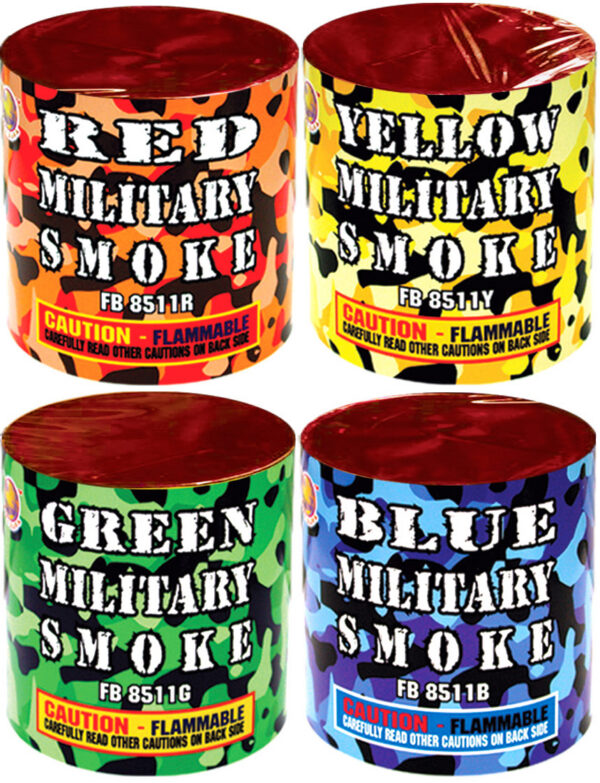 Assorted Military Smoke (Canister)