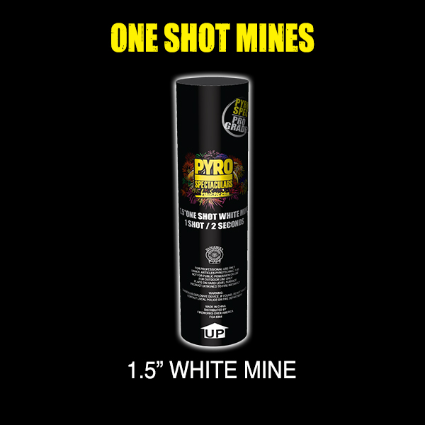 1.5" White Mine (each)