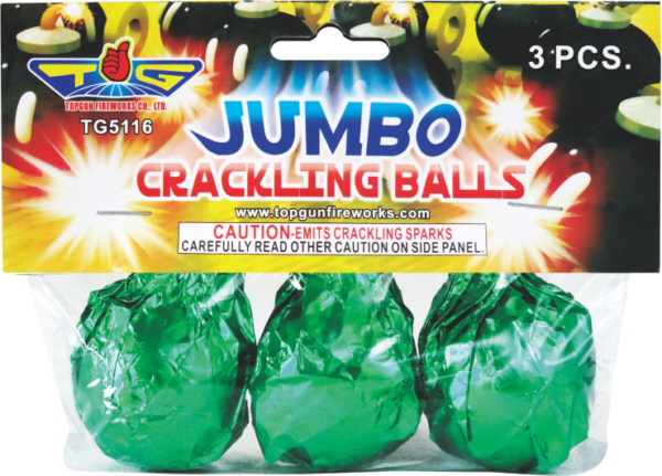 Jumbo Crackling Balls