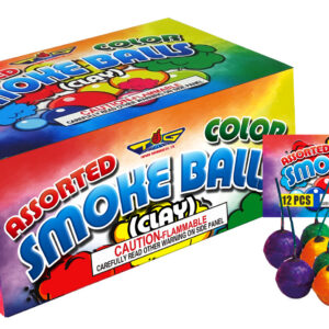 Assorted Color Smoke Balls (Clay)
