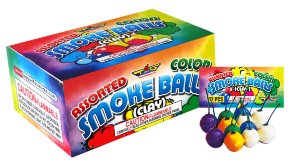 Assorted Color Smoke Balls (Clay)