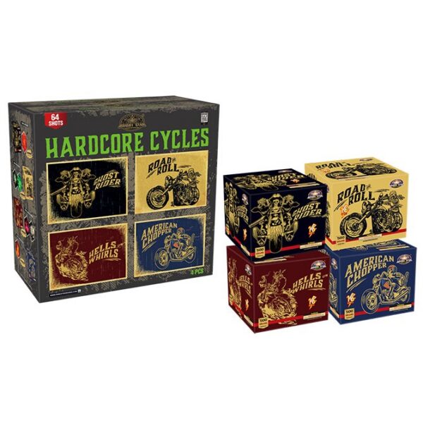 16 Shot Hardcore Cycles
